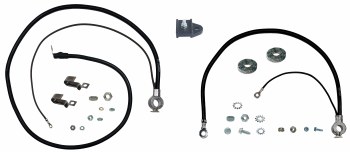 1968 Camaro Spring Ring Battery Cable &amp; Installation Hardware Kit SB 302 Z/28 327 350