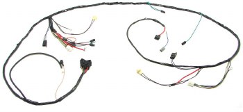 1969 Camaro Headlight Wiring Harness V8 &amp; Warning Lights