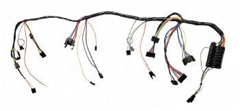 1967 Camaro  Under Dash Wiring Harness MT Console Shift &amp; Warning Lights