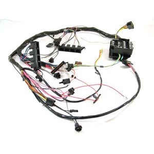 1969 Camaro Under Dash Wiring Harness AT Console Shift Tach &amp; Center Fuel