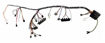 1969 Camaro Under Dash Wiring Harness AT Column Shift &amp; Warning Lights