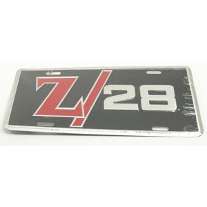 1967-1981 Camaro Chevelle Nova  License Plate  Z/28 Script