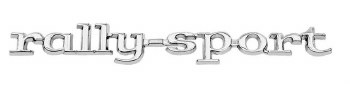 1968 Camaro Rally Sport Front Fender Emblem GM# 3916692  Each