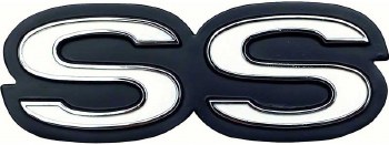 1969 Camaro SS Rear Tail Light Panel Emblem  GM# 8701110