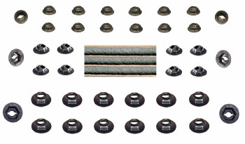 1968 Camaro Super Sport Emblem Pal Nut Fastener Kit 30 Pieces