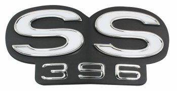 1969 Camaro SS 396 Grille Emblem w/Rally Sport Grille RS/SS Non-Original USA!