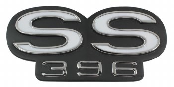 1969 Camaro SS 396 Taillight Panel Emblem OE Qaulity! Non-Original USA!