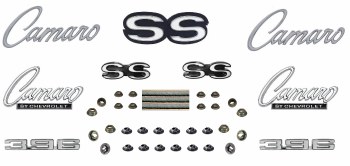 1968 Camaro SS 396 Emblem Kit For Super Sport 396  OE Quality!