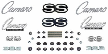 1969 Camaro SS 396 Emblem Kit For Super Sport 396  OE Quality!