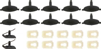 1967 1968 Camaro &amp; Firebird Vinyl Top Molding Installation Clip Kit  OE Quality!