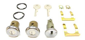 1968 Camaro &amp; Firebird Ignition &amp; Door Lock Set w/Original Style Keys