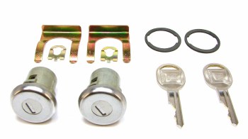 1969 Camaro &amp; Firebird Door Lock Set w/Original Style Keys