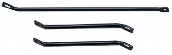 1967 1968  Camaro Front Spoiler Mounting Rod Set 3 Pieces