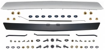 1969 Camaro Front &amp; Rear Spoiler Kit w/Spoiler Rods &amp; Correct Hardware OE