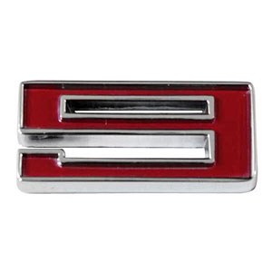 1965-1981 Camaro Chevelle Nova Chevrolet Emblem Numeral 9 Red Self Adhesive