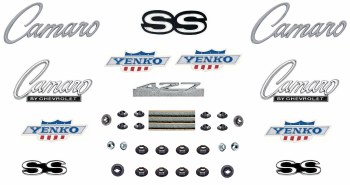 1968 Camaro 427 Yenko Emblem Kit  OE Quality!