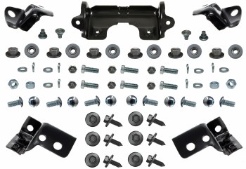 1967 1968 Camaro Rear Bumper &amp; Rear Bumper Bracket Installation Kit With All Hardware