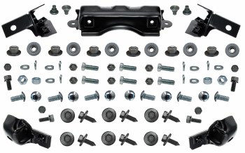 1969 Camaro Rear Bumper &amp; Rear Bumper Bracket Installation Kit With All Hardware