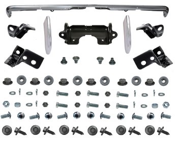 1967 1968 Camaro Rear Bumper &amp; Rear Bumper Bracket Installation Kit With All Hardware