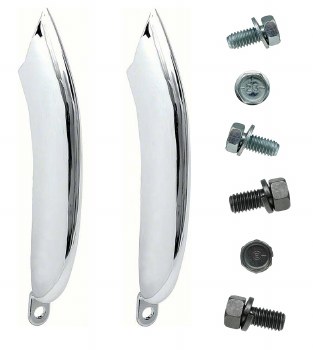 1969 Camaro Rear Bumperette Kit With &quot;Assembly Line Correct&quot;  Hardware
