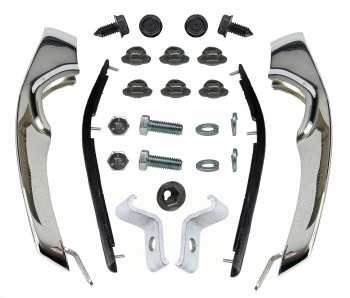 1969 Camaro Deluxe Rear Bumper Guard Kit OE Quality &amp; Assembly Line Correct Hardware"