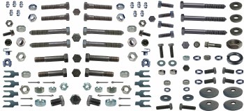 1969 Camaro Master Chassis Hardware Kit SB w/Drum Brakes &amp; Mono 356 Pieces