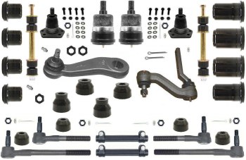 1968 1969 Camaro Major Urethane Front Suspension Kit w/PS &amp; Black Bushings USA