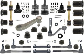1967 Camaro Major Urethane Front Suspension Kit w/FRMS &amp; Black Bushings USA