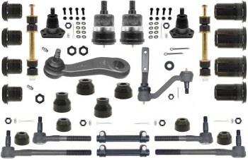 1967 Camaro Major Urethane Front Suspension Kit w/FRPS &amp; Black Bushings USA