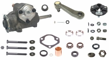 1968 1969 Camaro Manual Steering Gear Box Kit  Rebuilt &amp; Restored to OE  Fast Ratio