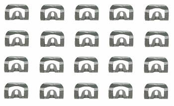 1967 1968 1969  Camaro &amp; Firebird Rear Window Molding Clip Kit 20 Pcs OE Quality! USA