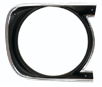 1968 Camaro Headlamp Bezel  Standard  RH  GM# 3914770