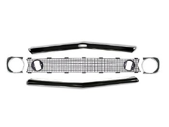 1967 Camaro Standard Grille Kit w/Grille Moldings &amp; Headlight Bezels OE Quality!