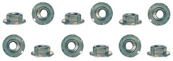 1967 1968 Camaro Taillight Housing Nut Set 12 Piece Kit