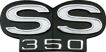 1967 Camaro SS-350 Grille Emblem  Fits: Super Sport Models w/RS GM# 3916610