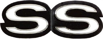 1969 Camaro SS Grille Emblem  Fits: Super Sport Models w/RS GM# 3958640