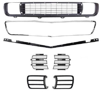 1969 Camaro Rally Sport Grille &amp; Door Cover Kit