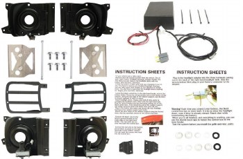 1969 Camaro Basic Electric Rally Sport Conversion Kit  OE Quality!