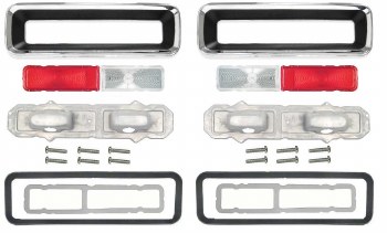 thumbnail image 2 of 67-69 Camaro / Firebird Trunk Light Assembly With Extension - Convertible - The Parts Place Inc. 2 of 4