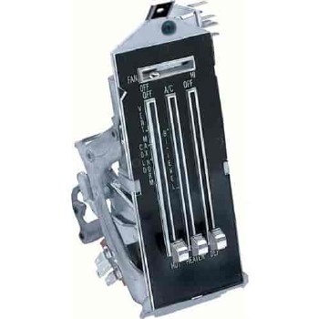 1969  Camaro Heater Control Assembly w/Cables With AC GM# 3929805