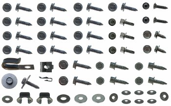 1969 Camaro Air Conditioning Duct &amp; Defroster Duct Hardware Kit