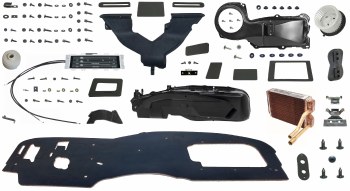 1967 Camaro &amp; Firebird Heater System Assembly BB Complete With All Parts Needed To Install