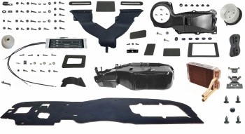 1968 Camaro &amp; Firebird Heater System Assembly BB Complete With All Parts Needed To Install