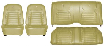 1968 Camaro Deluxe Interior Seat Cover Kit  OE Quality!  Ivy Gold