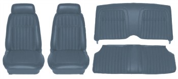 1969 Camaro Deluxe Comfortweave Interior Seat Cover Kit  OE Quality! Dark Blue