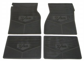 Camaro rubber on sale floor mats