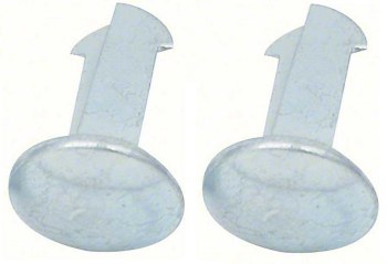 1967 1968 1969 1970 Camaro &amp; Firebird Bucket Seat Hinge Cover Fasteners  Pair