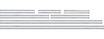 1968 Camaro Convertible Standard Interior Door Panel Molding Kit