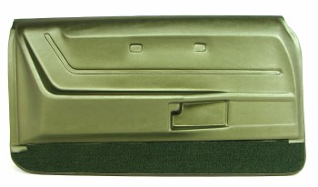 1969 Camaro &amp; Firebird Deluxe Interior Door Panels OE Quality Pair Dark Green