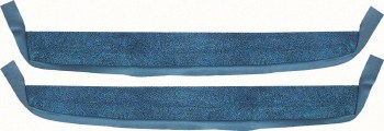 1968 Camaro &amp; Firebird Deluxe Door Panel Carpet OE Quality!  Medium Blue